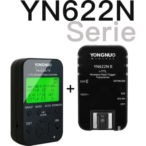 YONGNUO YN622N II YN622N-TX YN622N KIT i-TLL Wireless Flash Trigger Transceiver for Nikon Camera for Yongnuo YN565 YN568 Flash