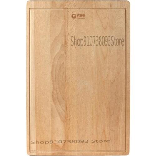 Solid Wood "panel Household And Panel Beech Large Cutting Board Chopping Board Chopping Board Dumpling Board Kneading P