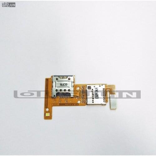 For LG K4 K120 SIM card flex slot TF card slot booth memory rows of seats Booth small plate