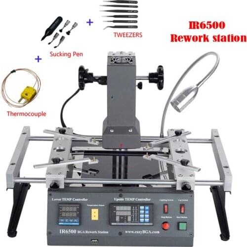 IR6500 Infrared BGA Soldering Station 220V BGA Motherboard Chip PCB Refurbished Repair ACHI rework station