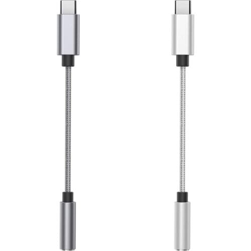 Type-c To 3.5mm Audio Adapter Cable Headphone Adapter Call Line Exquisite Workmanship Plug And Play Cable