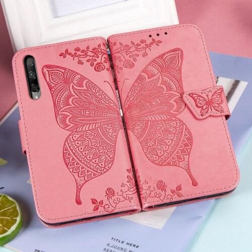 Girl Leather Cover For Case Xiaomi 9 9T Pro 9SE CC9 CC9E A3 Lite Redmi K20 7 7A 6A Redmi Note 8 6 Pro Cute Butterfly Fundas D05F