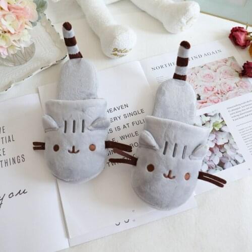 Cute CaAnime Fur Slippers Timber Land Shoes Lovers Men Women Winter Slippers Custom Slippers Home House Slippers Children indoor