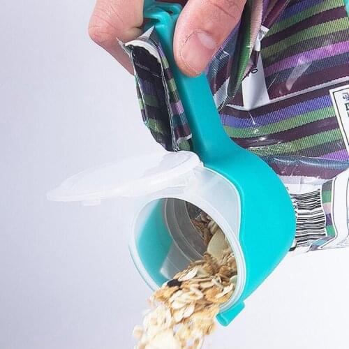 Multifunction Seal Pour Food Storage Bag Clamp Snack Sealing Clip Home Kitchen
