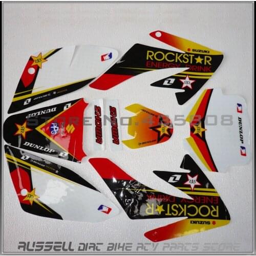 CRF70 GRAPHICS KIT decals Sticker 3M for Honda MOTO Dirt Pit Bike Parts CRF70