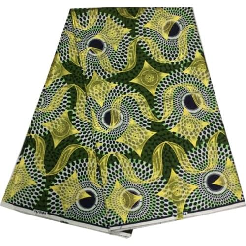 Veritable Ankara Fabric African Real Wax Printed Fabrics By The Meter For Dress 100%Cotton Nigerian Sewing Materials VL 1363