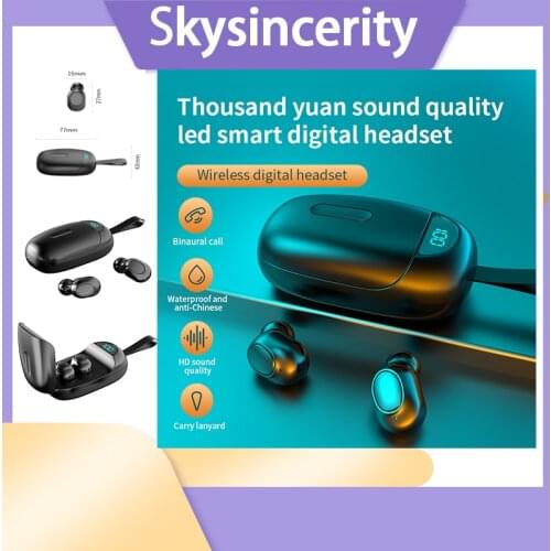 TWS Bluetooth Earphones Wireless Earbuds For Xiaomi Redmi Noise Cancelling Headsets With Microphone Handsfree Headphones