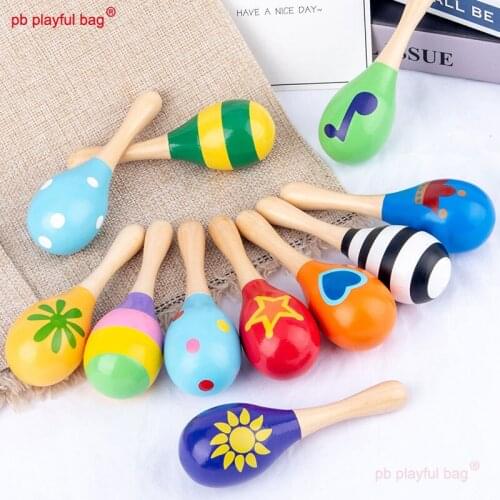 PB Playful Bag Baby sand hammer childhood music percussion instrument Color cognition Hand eye coordination toys gifts UG110