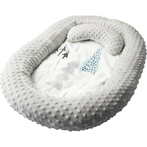 Newborn Baby Bassinet For Bed Portable Lounger Toddler Crib Breathable Sleep Nest With Pillow Sheets Hot Arrival
