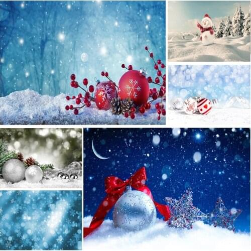 SHENGYONGBAO Art Fabric Christmas Theme Photography Background Children Portrait Backdrops For Photo Studio Props 21520 OOM-02