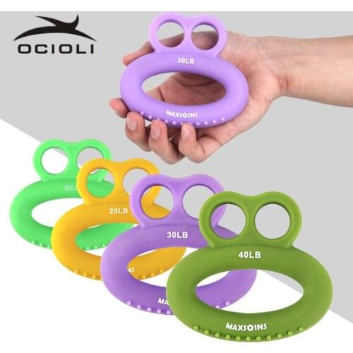Finger Hand Grip Arm Forearm Strengthener Trainers Rehabilitation Finger Pow Muscle Recovery Carpal Expander Home Gym Tool
