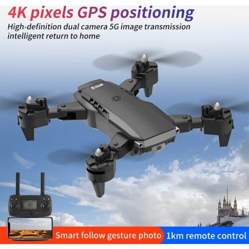 Willkey WiFi F3 Drone Live Video FPV Quadrotor GPS 4K 5G Flight 25 Minutes rc Distance 500m Drone HD Wide-angle Dual Camera