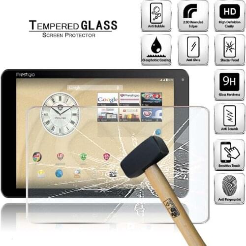 Tablet Tempered Glass Screen Protector Cover for Prestigio MultiPad Muze 5001 HD Eye Protection Tempered Film