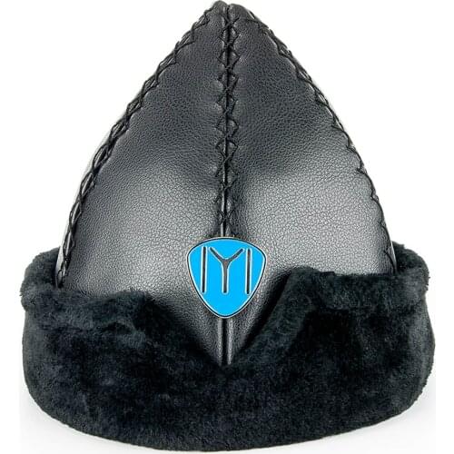Winter Cold Fur Hat Beret Army Pilot The Bork Mens Snow Resistant Stamp Long Time Usage Power On Your Head