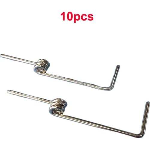 10pcs Dia 4mm Length 145mm Front Landing Gear Steel Wire Steering Main Wheel Shock Absorbing Spring for Model Fixed-wing Drone