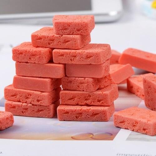 100pcs/lot Kawaii 3D Resin Brick Cabochon For Scrapbooking Craft Moble Case Fridge Sticker Decorative Accessary