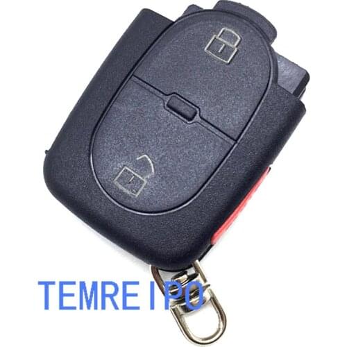 20pcs/lot flip remote key shell key blank Replacement Shell Cover for Vol kswagen Sko da without key head