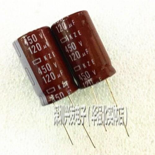 450v120uf high frequency low resistance long life direct plug electrolytic capacitor 120uf 450V 18x30