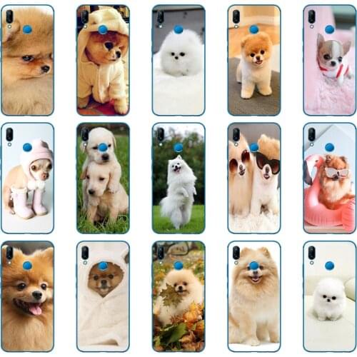 59DD Pomeranian dog Soft Silicone Cover for Huawei P9 P10 P20 P30 Lite mate 10 20 PRO lite p smart 2019 case