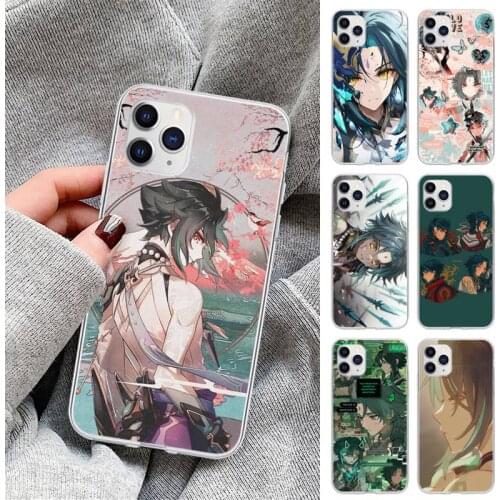 Xiao Genshin Impact Game Phone Case For Samsung Galaxy A51 A71 S20 S10e S8 S7 S9 S10 Plus Transparent Cover