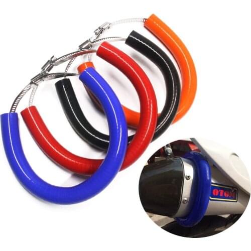 For KTM EXC-F/EXC/SX-F 450/350/530/525/500 Motorcycle Accessories Silencer/Round Oval Exhaust Protector Can Cover