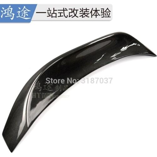 For Toyota GT86 2012- 2015 FRP+carbon fiber Color Rear Roof Spoiler Wing Trunk Lip Boot Cover Car Styling