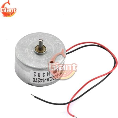 DC 3V 4.5V 5V 6V 9V Hobby Motor 300 Micro DC Motor Hobby Toys Motor Type 300 for Solar Panel