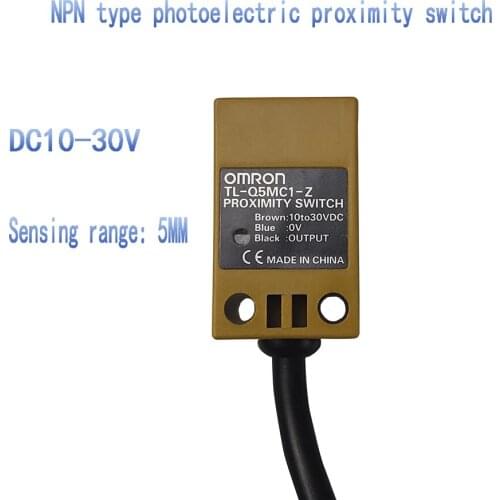 NPN photoelectric sensor switch Engraving machine limit origin switch Omron original authentic NPN proximity proximity switch