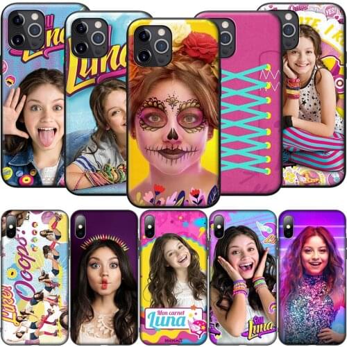 GX227 Soy Luna Girl Argentina Silicone Soft Case for iPhone 12 Mini 11 Pro XS Max XR X 8 7 6 6S Plus 5 5S SE 2020