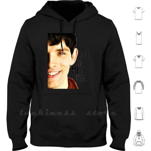 You Are Magic Itself Hoodie Long Sleeve Merlin Magic Geek