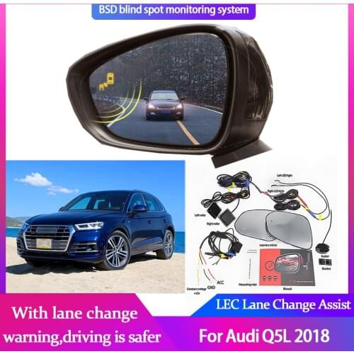 Millimeter Wave Radar Blind Spot Monitoring BSA BSD BSM for Audi Q5L 2018 Assist Driving Parallel Safety Lane Change Assist