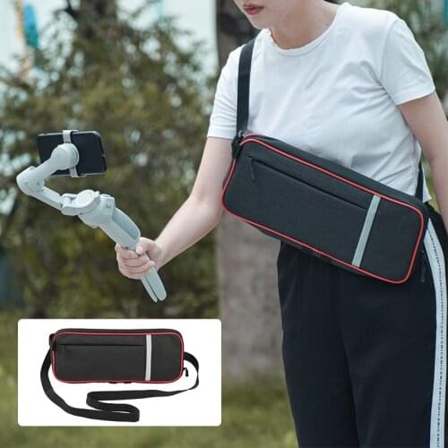 Portable Shoulder Bag for DJI OM 4 Osmo Mobile 3 Handheld Gimbal Carrying Case Protective Storage Adjustable Handbag Accessories