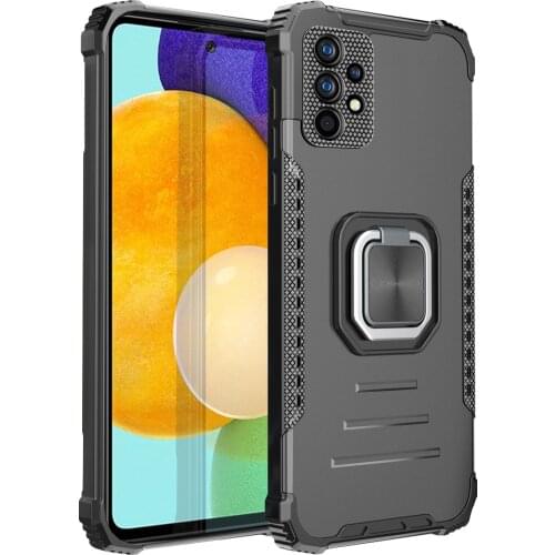 Anti-Knock Magnetic Ring Case for Samsung Galaxy A52 A72 A12 A32 5G A21S A51 A71 S20 FE Note 20 Best Protection Phone Cover