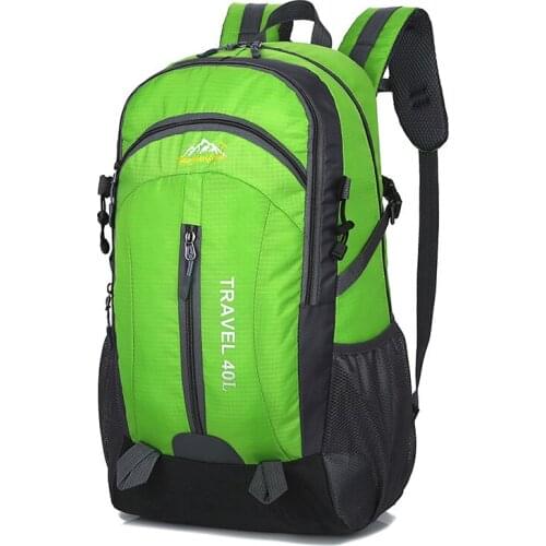 Black New Men Backpack USB Charging 40L Large Capacity Out Backpacks Door For Male Bag Waterproof Travel Casual Backpacks Unisex