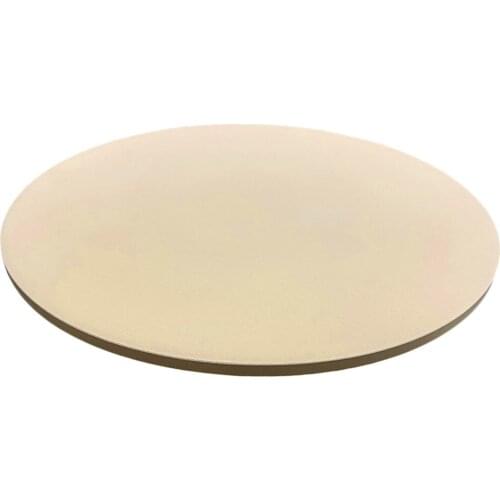 Heavy Duty Ceramic Pizza Baked Stone Restaurant Thermal Shock Resistant Heat Resistent Round Non-stick BBQ Grill Bakeware Tool