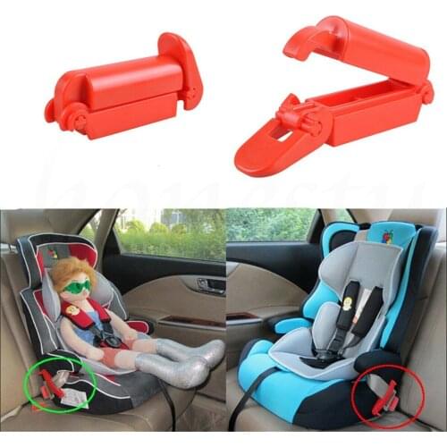 Kids Children Car Seat Safety Belt Clip Buckle Child Toddler Safe Strap Lock