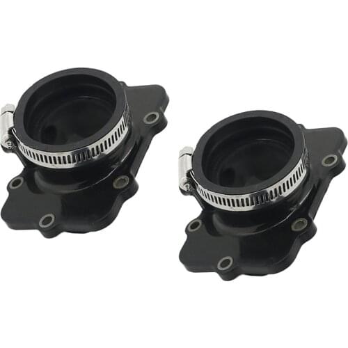 2Pcs CARBURETOR FLANGE SOCKET CARB BOOT 420867805 for SKI-DOO SNOWMOBILES Skandic 600 Wide Track L/C 2001 SKI DOO MXZ600 99-2000