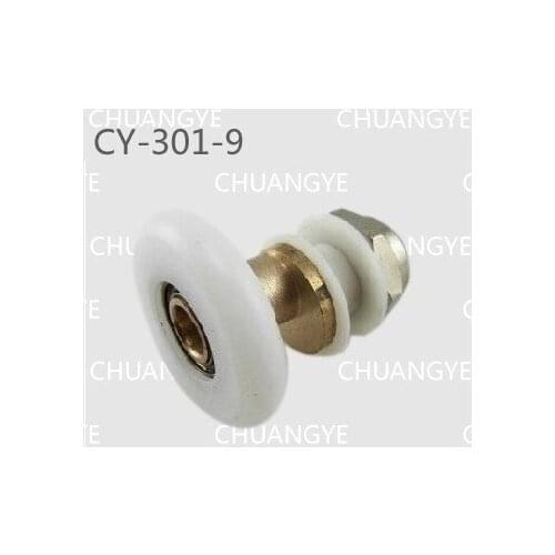 8pcs metal pulleys Shower room glass door bearing eccentric old bathroom pulley