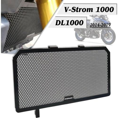For SUZUKI V-Strom 1000 DL1000 DL 1000 2014-2019 Motorcycle Accessory Radiator Grille Cover Guard Stainless Steel Protection