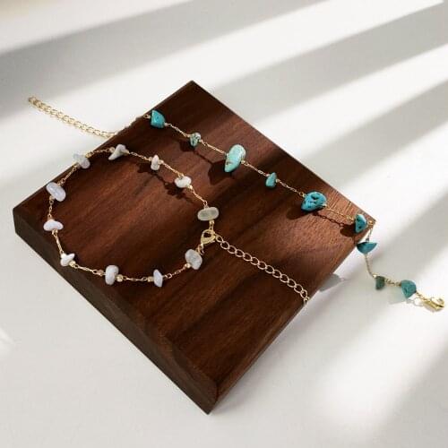 Bracelet for Women Fashion Light Natural Stone Bracelet Simple Geometry Adjustable Bracelet Jewelry Accessories Wholesale