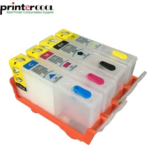 Einkshop 903 904 Refillable Ink Cartridge For HP 903 904 905 OfficeJet 6950 6956 OfficeJet Pro 6960 6970 Without Chip