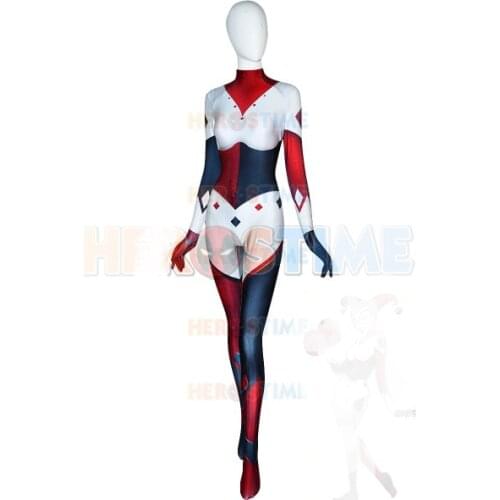 Newest High Quality Cosplay Costume 3D Printed Spandex Lycra Cosplay Costume Halloween Costume for Woman Hot Sale