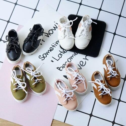 BJD doll shoes suitable for 1-6 size YOSD handmade shoes sportscasual all-match doll accessories