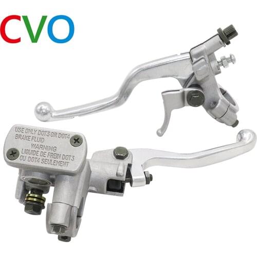A Pair of Motorcycle Brake Clutch Master Cylinder Lever For Honda CR 125R 250R 500R CRF 150 250 450 2002-2012