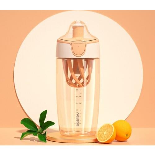 Plastic Outdoor Cup Fitness Shake Cup Milkshake Sports Cup Female Summer PPSU Protein Shake Powder Cup Portable Blending Cup