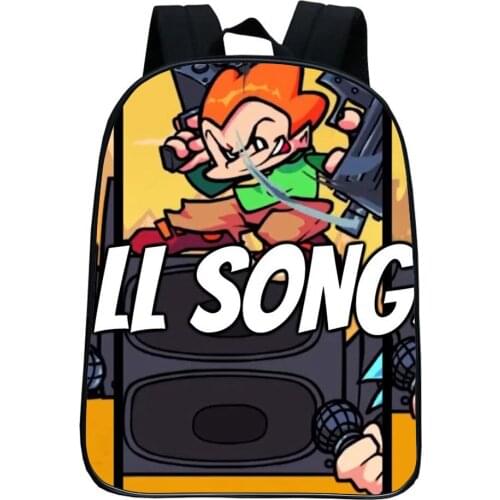 Game Friday Night Funkin Backpack Hot Children School Bags Boys Rucksack Girl Bag Kindergarten Bookbag Children Knapsack Mochila