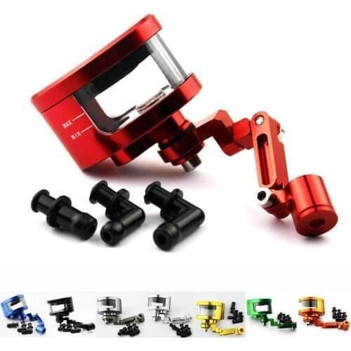 Universal motorcycle brake tank, cylinder oil reservoir and motorcycle brake clutch for honda yamaha suzuki kawasaki raptor 700