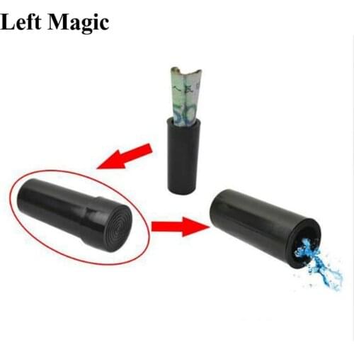 Magic tube Magical Tube Bill Transforms Water - Coin&Money Magic Trick Money To Water Magic props Street Amazing magicE3020