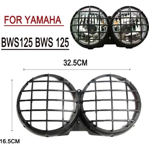 Motorcycle Headlight Protection For Yamaha Zuma BWS125 BWS 125 Headlight Lampshade Zuma BWS 125