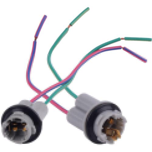 2pcs 912 920 921 T15 W16W 12V 13.5cm Nylon Base Socket Wiring Harness Holder Connector Pigtail Adapter Fit for Most of Cars